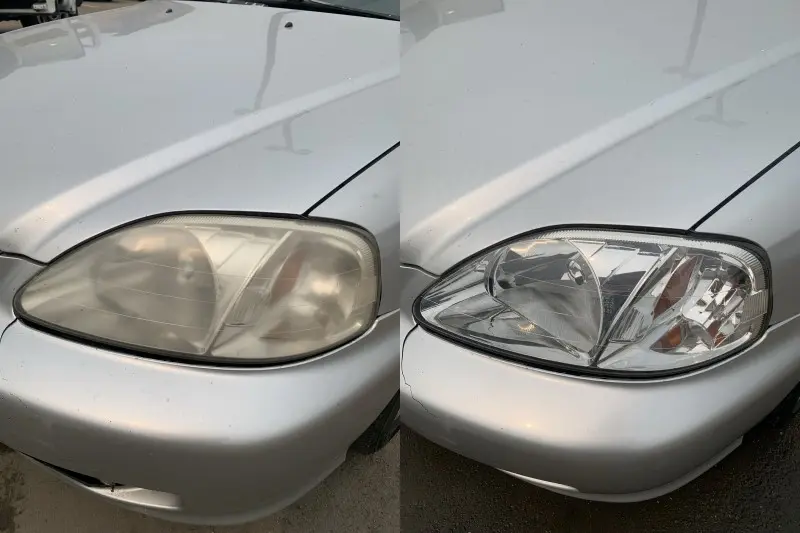 before and after photo