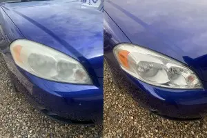 before and after photo