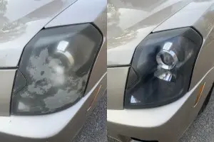 before and after photo